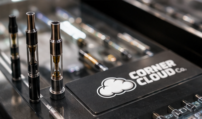 Concept visual: Corner Cloud branded cartridges